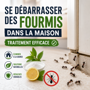 Conseils naturels pour se débarrasser des fourmis dans la maison et protéger la cuisine